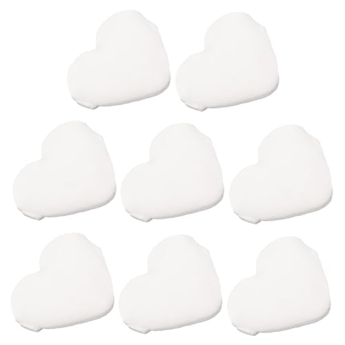 SOESFOUFU Loose Powder Puff Makeup Tool Heart Shaped Small Powder Puff for Body Powder Cushion Puff