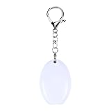 Générique Handtaschenlampe | ovale Form LED Mini-Schlüsselanhänger | wiederaufladbare Taschenlampe für Frauen und Mädchen, ideal für Mütter, Rucksack, Geldbörse, Konzert Events Weihnachtsfeiern