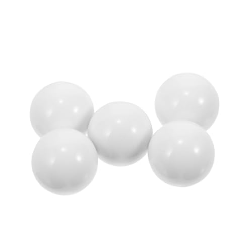 Gogogmee 5pcs Roulette Wheel Beads Balls for Game Roulette Game Beads Replacement Party Props