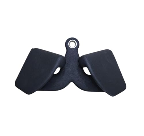 Barra remo polea y barra corta ergonómica para evitar dolor de muñeca