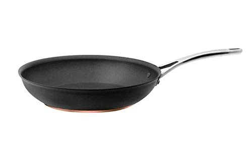 Anolon Nonstick Fry Pan Hard Anodized Aluminum Skillet, 12-Inch, Dark Gray