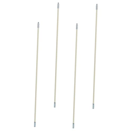 QUMIIRITY 4pièces De Brosse De Nettoyage pour Ventilateur De Sécheuse Et Cheminée Outils Efficaces pour Éliminer Résidus Suie Conduits Brique