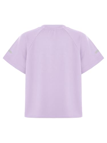 Kids Unisex Quick-Dry Athletic Sports Shirt Short Sleeve T-Shirt for Running Training Gym4