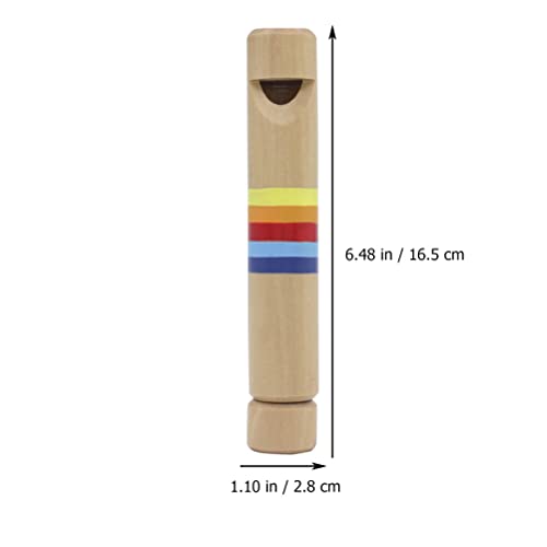 MILISTEN Orff Music Instrument Toy houten fluitje speelgoed houten trekfluit muzikaal speelgoed - Image 8