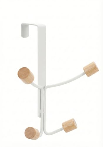 Acceseryx Perchero Puerta con 4 Ganchos
