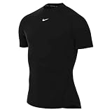 Nike NP Dri-Fit T-Shirt, Nero/Bianco, L Uomo