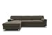 Produktbild DOMO collection Jamie Ecksofa | Sofa in L-Form | Couch Polsterecke, moderne Eckcouch, grau, 251x150x72 cm