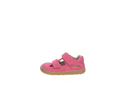 Lurchi Mädchen NANDO BAREFOOT Sandale, Rot, 24 EU