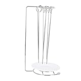 BCOATH Soporte Colgador para Brochetas de Barbacoa Acero Inoxidable Reforzado con Pinchos Reutilizables Herramienta Práctica para Cocinar y Organizar Parrillas y Reuniones al Aire