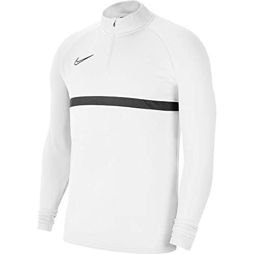 Nike Herren Dri-fit Academy 21 Training Sweatshirt, Weiss / Schwarz Schwarz...