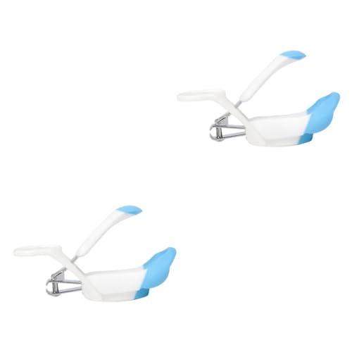 SEWOART 2pcs Pet Nail Clipper Grooming Accessories for Small Pets Hedgehog and Hamster Clippers Magnifying Glass for Easy Use Random Color