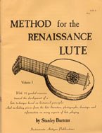 Method for the Renaissance Lute. Volume 1.