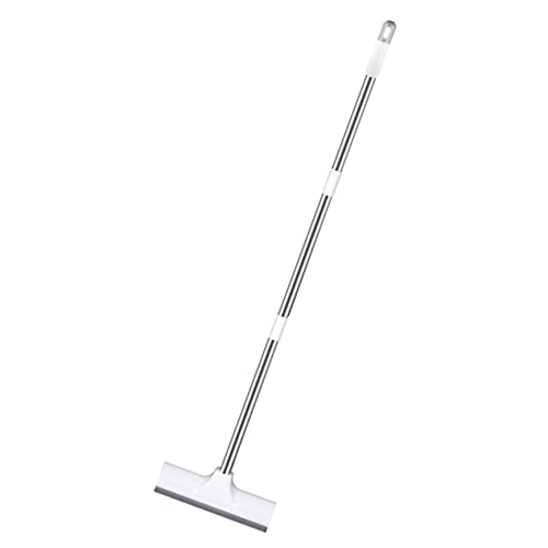 Didiseaon Long Handle Floor Scrub Brush for Bathroom and Kitchen Cleaning Telescopic Design for Easy Dust and Stain Removal Tiles Bathtubs and Hard Floors