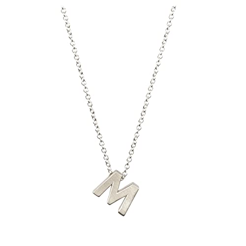 Halskette Damen Herz Anhänger Zierliche Silber-Anfangsketten für Frauen 14 Karat Gold gefüllte geschichtete Silberketten für Frauen AZ 26 Alphabet-Anfangsketten für Teenager-Mädchen (M, One Size) Halskette Damen Herz Anhänger Zierliche Silber-Anfangsketten für Frauen 14 Karat Gold gefüllte geschichtete Silberketten für Frauen AZ 26 Alphabet-Anfangsketten für Teenager-Mädchen (M, One Size)