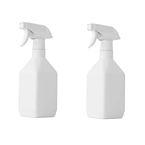 TOPPERFUN Botellas Pulverizadoras 2 Unidades 300 Ml Diseño Cuadrado y Ergonómico Pulverizador Manual Para Plantas y Jardinería Uso Doméstico y Balcón Material Plástico Resistente