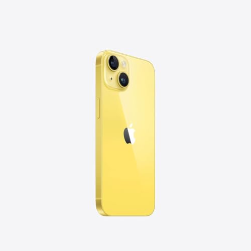Apple iPhone 14 [Nur eSIM], 256GB, Gelb (Generalüberholt) – Ansicht 2
