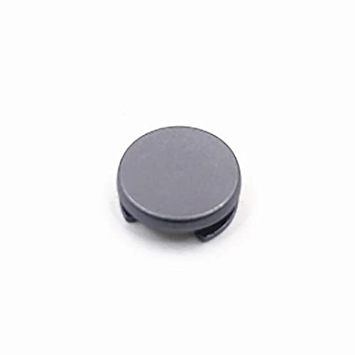 Image of 1pcs Metal Buttons for 3DS 3DS XL 3DS LL Analog Controller Stick Cap 3D Joystick Cap for 2DS New 2DS 3DS LL XL Thumbstick Button (Gray)