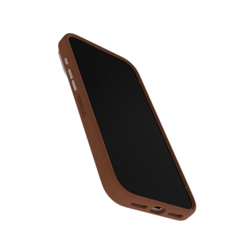 Image of OtterBox iPhone 17 Pro Max Symmetry Series Cactus Leather Embroidery Case - City of Love - Brown - Textured, Embroidered Paris Artistic iPhone Case