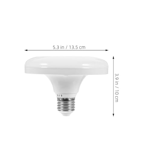 HOLIDYOYO 30w Led UFO Bulb Screw Base Energy-Saving Indoor Light for Areas Easy Installation for Home and Commercial Use Versatile Ceiling Lighting - Image 4