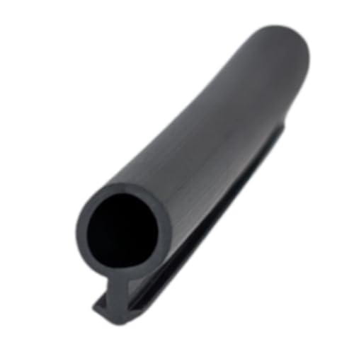 Anschlagdichtung passend Kömmerling I 5m I Farbe Schwarz oder Weiß ► Dichtung für Kunststofffenster ► Ersatzdichtung ► Gummidichtung ► Dichtprofil ► Langlebig und wartungsfrei (schwarz)