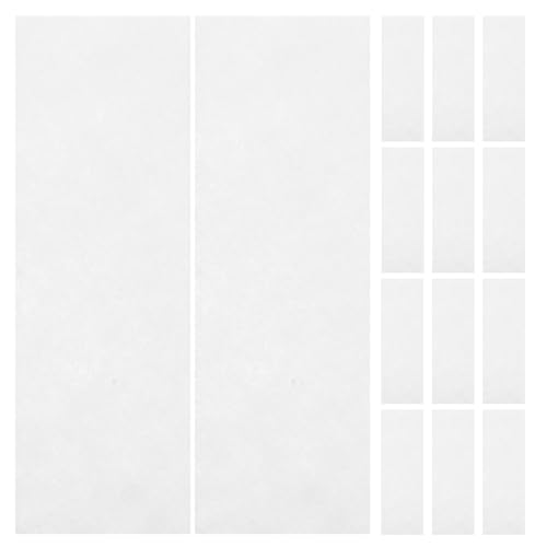 GANAZONO 600 Tiras De Muselina De Papel Depilatorio Para Depilación Tiras De Cera Pequeñas Para Depilación Brasileña Bandas De Cera Blancas
