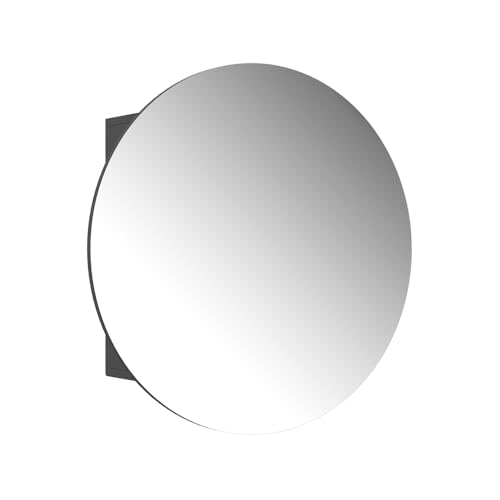 Vicco Specchio contenitore bagno Loki, Antracite, 70 x 70 cm con 2 scomparti