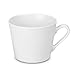 Tassen Becher günstig Kaufen-Gerlach Modern Kaffeebecher 6er Set Tassen Aus Porzellan Für 6 Personen Tasse Für Kaffee Tee Kaffeetassen Teetassen Porzellantassen Weiss 250ml, Elfenbeinfarbe