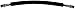 Dorman H621869 Clutch Hydraulic Hose Compatible with Select Toyota Models