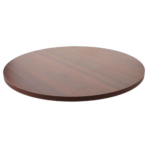 Plateau de Table Basse Extérieur Noyer 40 Cm MAGICLULU pour Petit Espace Balcon