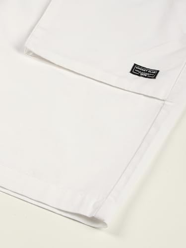 Image of Thomas Scott Men's | Solid | Cargo Shorts | Regular Fit | 100% Cotton | Above Knee | Casual Short