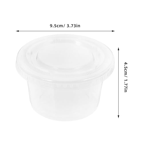 SUPVOX �g���̂ĊW�t���v���X�`�b�N�J�b�v 250ml ���W�[���[�J�b�v �����f�U�[�g�e�� 200�Z�b�g �e�C�N�A�E�g �p�[�e�B�[�p