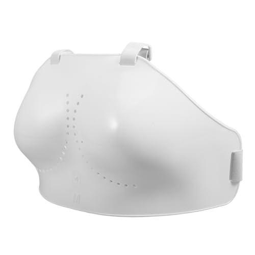 Sosoport Protector De Pecho De Esgrima Conveniente Protector De Pecho Guardia De Protección del Pecho Protector De Pecho Deportivo De Esgrima Equipo De Esgrima Blanco De Polivinilo