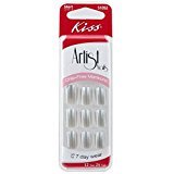 (2 Pack) Kiss Artist Nails Chip-Free Manicure 7 Day Wear Short Length 51052