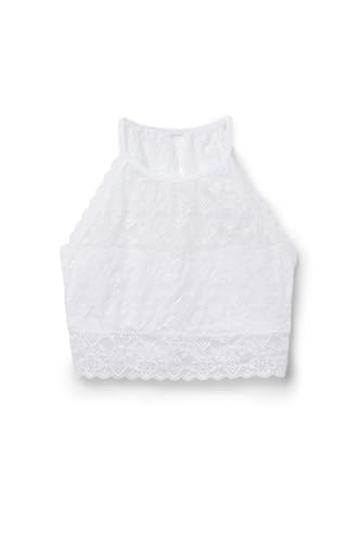 Intimissimi Woman's Lace Bra Top in White, Size L