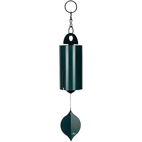 Woodstock Wind Chimes Heroic Windbell Wind Chimes for Outside, 40" Green Large Windchime for Outdoor Garden, Patio, Porch Wind Bell, Deep Tone Sound Cover