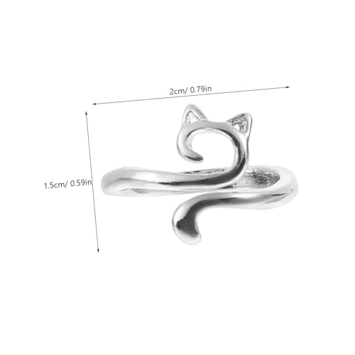 COHEALI 2 Pezzi Uncinetti Strumenti Anelli di