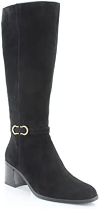 Naturalizer Womens Sterling Leather Knee-High Boots Black 7.5 Medium (B,M) Review | Image 2