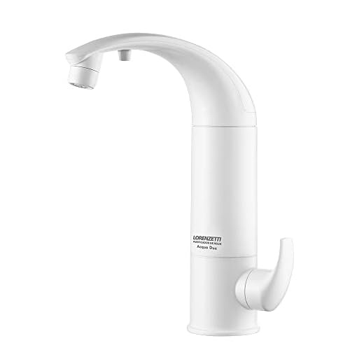 Purificador de Água com Torneira de Mesa Acqua Due Branco LORENZETTI