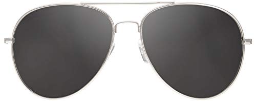 Image of The Fresh Classic Aviator Frame Light Color Lens XL Oversized Sunglasses Gift Box