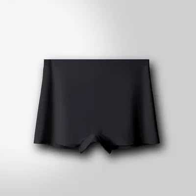 Image of LOURYN KOULYN Boy Shorts Underwear for Women Cotton Panties Mid Rise Undies Full Coverage Boxers Briefs Boyshort 4 Pack S-XXL