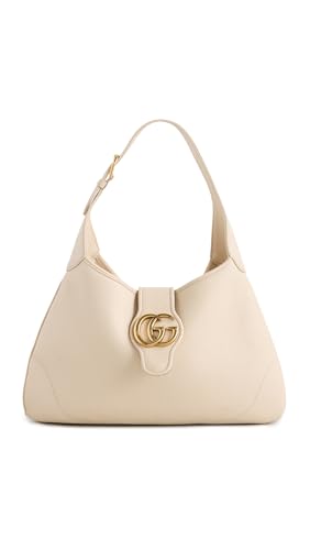 Gucci Womens Pre-Loved Beige Leather Aphrodite Shoulder Bag Beige Off White One Size
