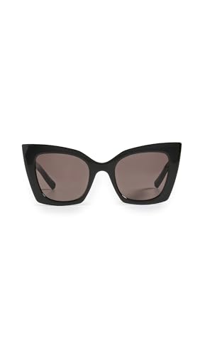SAINT LAURENT SL 552 Gafas, Black-Black-Black, 51 para Mujer