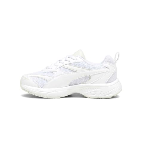 PUMA Kids Boys Morphic Base Lace Up Sneakers Shoes Casual - White - Size 11.5 M3