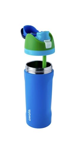 Image of Owala Freesip Water Bottle, 16oz, Green Machine