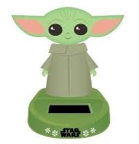 Star Wars Grogu (Baby Yoda) Solar Bobblehead