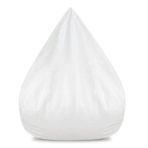 Judy1980 Sac Haricots Pouf Poire Doublure Intérieure Housse Chaise Poufs Poire Vide Doublure Uniquement Sac Haricots Paresseux Étanche,Pas de Lavage,sans Remplissage (70x80cm) Cover