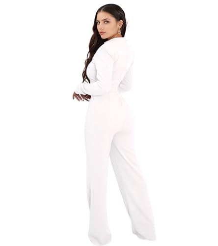 Image of Jigfar Women Sexy Elegant Bodycon Jumpsuit Going Out Romper Birthday Party Club Night Outfits