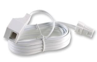 Cable de teléfono BT PRO SIGNAL 31018R blanco de 10 metros para evitar interferencias de voz