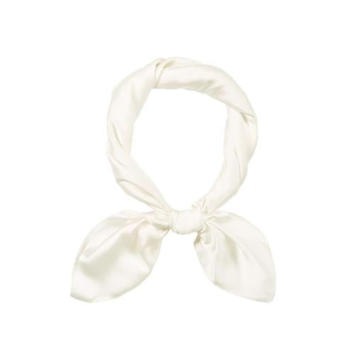 MEANBEAUTY 27.5" Square Silk Like Head Scarf for Women Satin Bandana Head Scarves Neck Scarfs for Hair Wrapping at Night2
