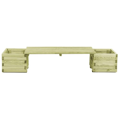 Jardinière de jardin avec banc pour optimiser les petits espaces - 3